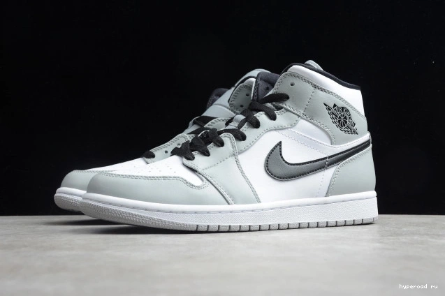 1 554724-092 Grey AIR Smoke Light Jordan Mid 0927
